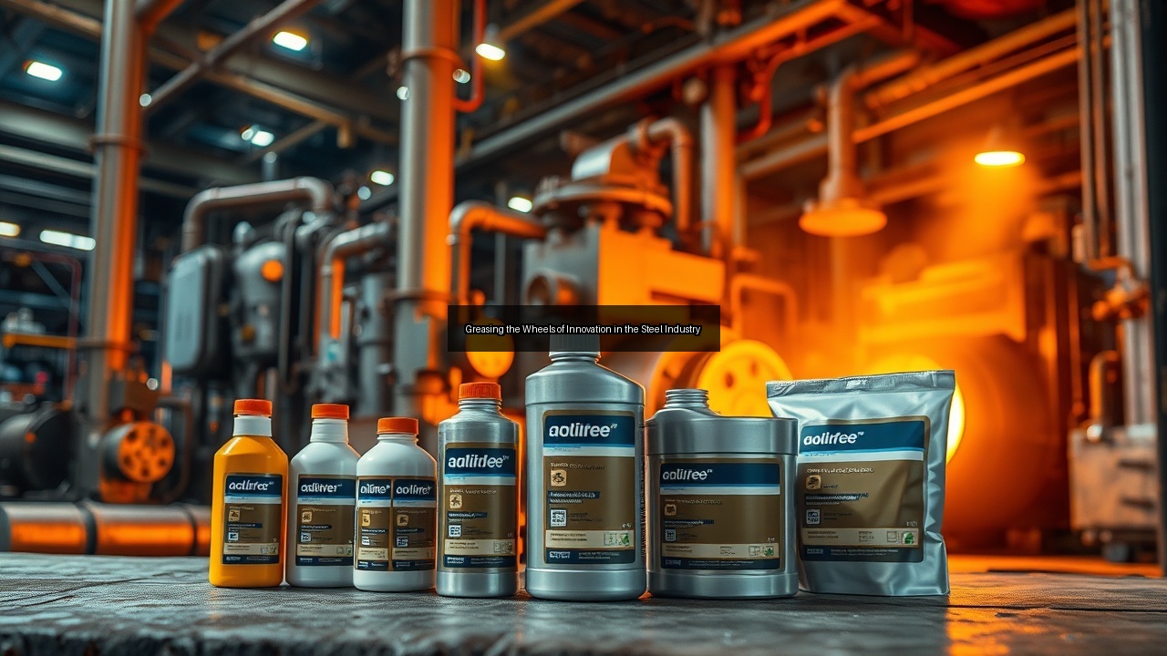 steel mill industrial lubricant manufacturing bearing lubrication lube
